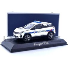 Norev - PEUGEOT 3008 - Blanc - 1/43 - Die-cast model - Publicité