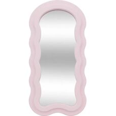 Miroir enfant en bois ondulé Atmosphera Ayna - 28x58cm