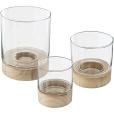 Portacandele Atmosphera 164237 - Decorazione Trasparente