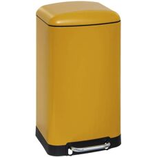 5FIVE Secchio Pedale Giallo - 30L Contenitore Moderno