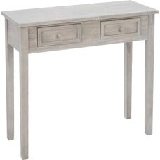 Atmosphera Hellbraune Vintage Konsole - 80x30x76 cm