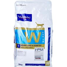Virbac HPM Veterinary W1 Perte de poids & Diabète - Nourriture pour chats - Publicité