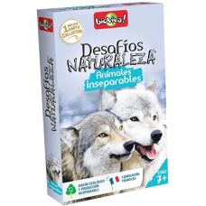 BIOVIVA Sfida Animali Gioco di Carte - Ecologico, 37 Carte