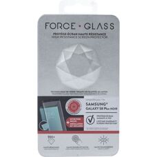 Force Glass Galaxy S8 Plus Tempered Glass Screen Protector - Black