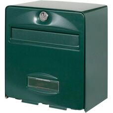 Burg-Wachter Mini Buzón de Pared - 28x15x31cm - Verde