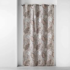 Douceur d Intérieur Beige Oeillet Curtain - Curtains
