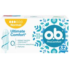 o.b. Procomfort Tampões - Normal, 32 unidades