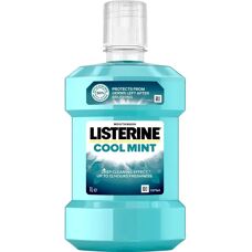 Listerine Cool Mint szájöblítő - 1000ml - Friss lehelet és lepedék elleni védelem