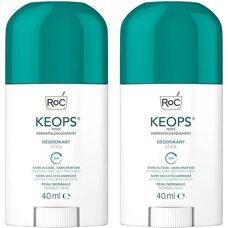 Desodorante RoC Keops em Bastão para Suor Leve, 2x40ml