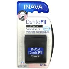 Fil dentaire Inava Dentofil Black - 50m - Fil dentaire - Publicité