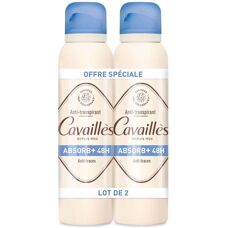 Rogé Cavaillès Absorb+ 48H Déodorant Anti-Traces Spray 2x150ml - Publicité