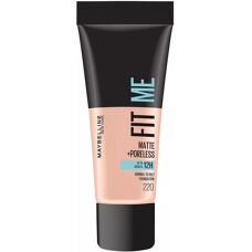 Maybelline Fit Me Naturlig Beige Foundation - Mat & Poreless