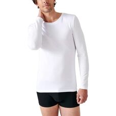 Damart White Thermolactyl-Modal Thermal Vest - Thermal Vest
