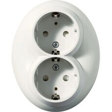 Schneider Electric WDE006885 vägguttag - Vit - Vägguttag