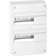 Boîtier en saillie Resi9 Schneider Electric - 2 rangées, 13 modules - Publicité