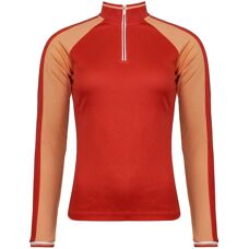 Rossignol Yummy Orange-Red Long Sleeve Top - Sportswear