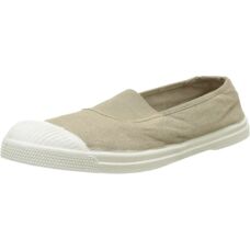 Zapatillas Slip-On Elasticas Beige Bensimon - Zapatillas