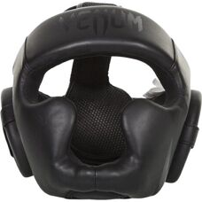 Venum Challenger 2.0 Skintex Kůže MMA Chránič hlavy - Černá