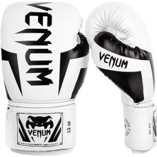 Guantoni da Pugilato Venum Elite Bianco/Nero - Allenamento