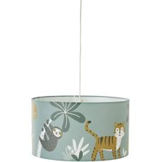 Abat-jour Jungle de Vertbaudet - Métal et coton - Sécurité enfant - Publicité
