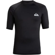 Quiksilver Uomo Protezione UV Rash Guard Nero - Rash Guard