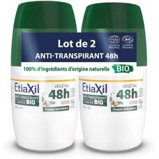 Etiaxil Déodorant Anti-Transpirant Végétal 48h Roll-On Bio - Parfum Coco - Publicité