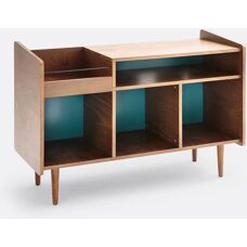 LA REDOUTE INTERIEURS Ronda Vintage Αποθηκευτικό Έπιπλο για Βινύλια - Έπιπλο για βινύλια
