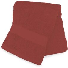 Serviette en coton Soleil d'ocre Brique - 100x140cm
