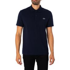 Lacoste Modèle DH5522 Coupe régulière Polo en mélange coton - Bleu Marine - Polo Shirt - Publicité