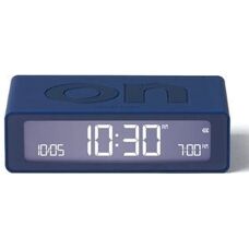 LEXON Flip Mini - Relógio despertador digital - Azul escuro