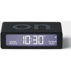 Lexon Flip Mini - Wiederaufladbarer Wecker - Schwarz