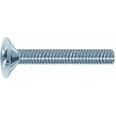 VISWOOD Verzinkte Pozidriv Senkkopf-Schraube - M5 x 35mm