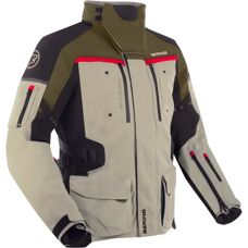 BERING - Giacca Freeway Beige / Nero - Giacca da Moto