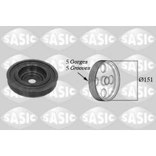 SASIC 2154008 Crankshaft Pulley - Scenic 2, Clio 3, Megane 2
