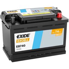 Exide Excell EB740 12V 74Ah