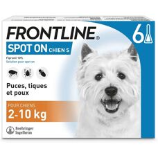 Frontline - Pipetta per cani 2-10 kg - Spot On - 6 Unità
