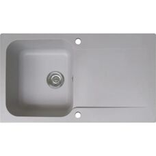Fregadero reversible en resina gris - Essebagno - Cocina