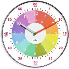 Horloge Silencieuse Practice ORIUM - 30cm Diamètre - Publicité