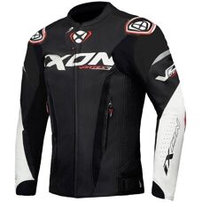 Ixon Vortex 3 Motorradhandschuh - Schwarz Weiß - S