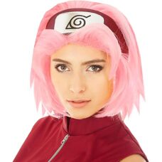 Lacey Wigs Peluca Rosa Haruno - Naruto Adulto - Talla Única