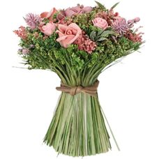 Générique - Bouquet Champêtre Roses 20cm - Decorative bouquet - Publicité
