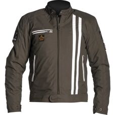 Helstons Cobra Jacke - Technischer Stoff - Kaki/Weiß - M