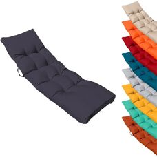 Coussin matelassé foncé pour bain de soleil - 185x55 cm - Publicité