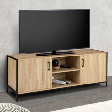 IDMARKET Detroit TV-Ständer - Industrieller Stil - 140cm
