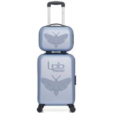 Ensemble Valise et Vanity Francette-H Bleu - LPB - Publicité