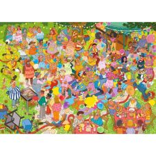 Puzzle Bluebird 1500 Elementów Impreza w Ogrodzie - Puzzle