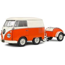 Solido 1:18 Orange & White 1950 Blechmodell - Blechmodell