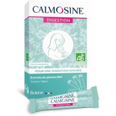 Calmosine Digestion Bio - Boisson pour bébés - 12 sachets - Publicité