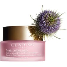 Crema de Zi Multi-Active Clarins pentru Piele Uscată - Anti-Îmbătrânire