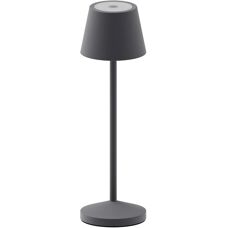 Lumisky Emily Graue kabellose dimmbare LED-Tischlampe - Tischleuchte